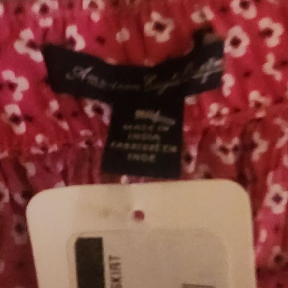 American Eagle Outfitters Skirt Mini magenta Size Medium - Picture 8 of 8